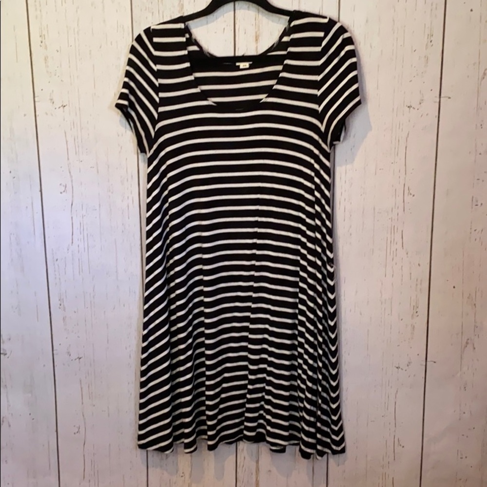 Stripped summer dress
